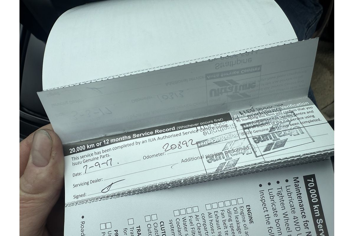 2016 Isuzu D-MAX SX 4X4