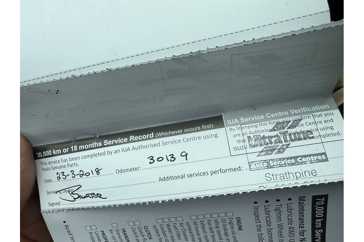 2016 Isuzu D-MAX SX 4X4