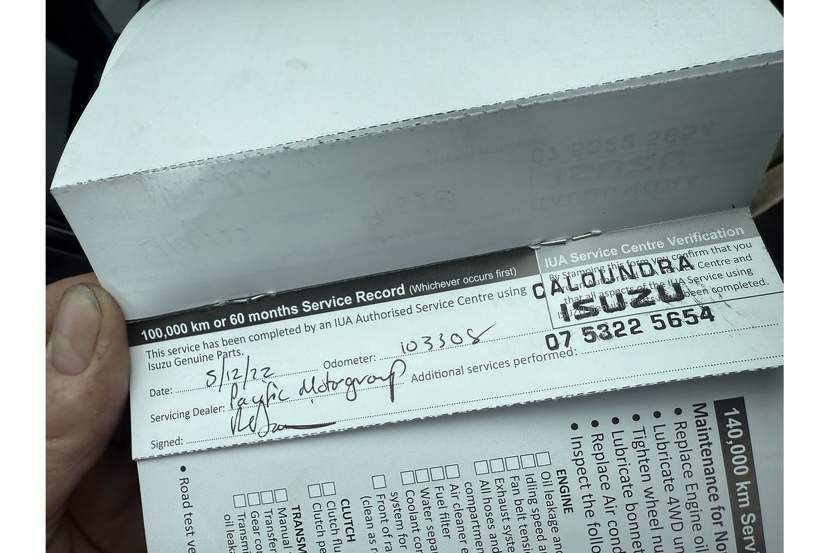 2016 Isuzu D-MAX SX 4X4