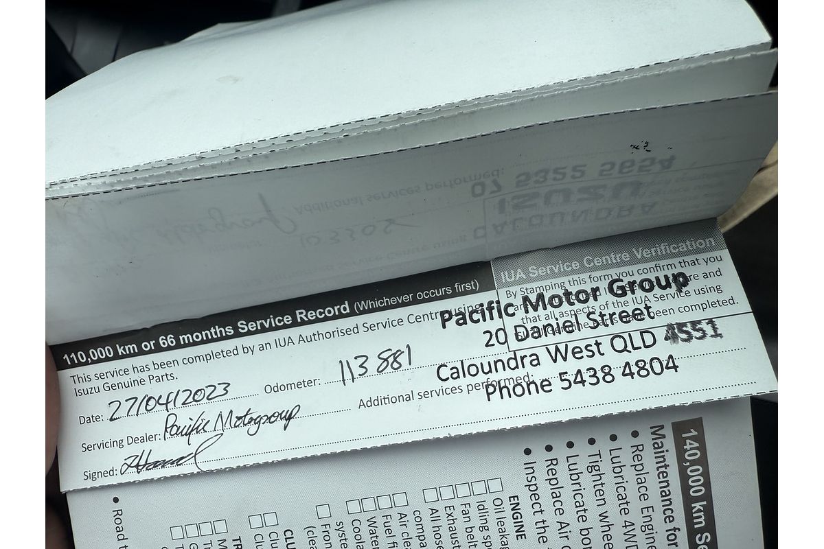 2016 Isuzu D-MAX SX 4X4