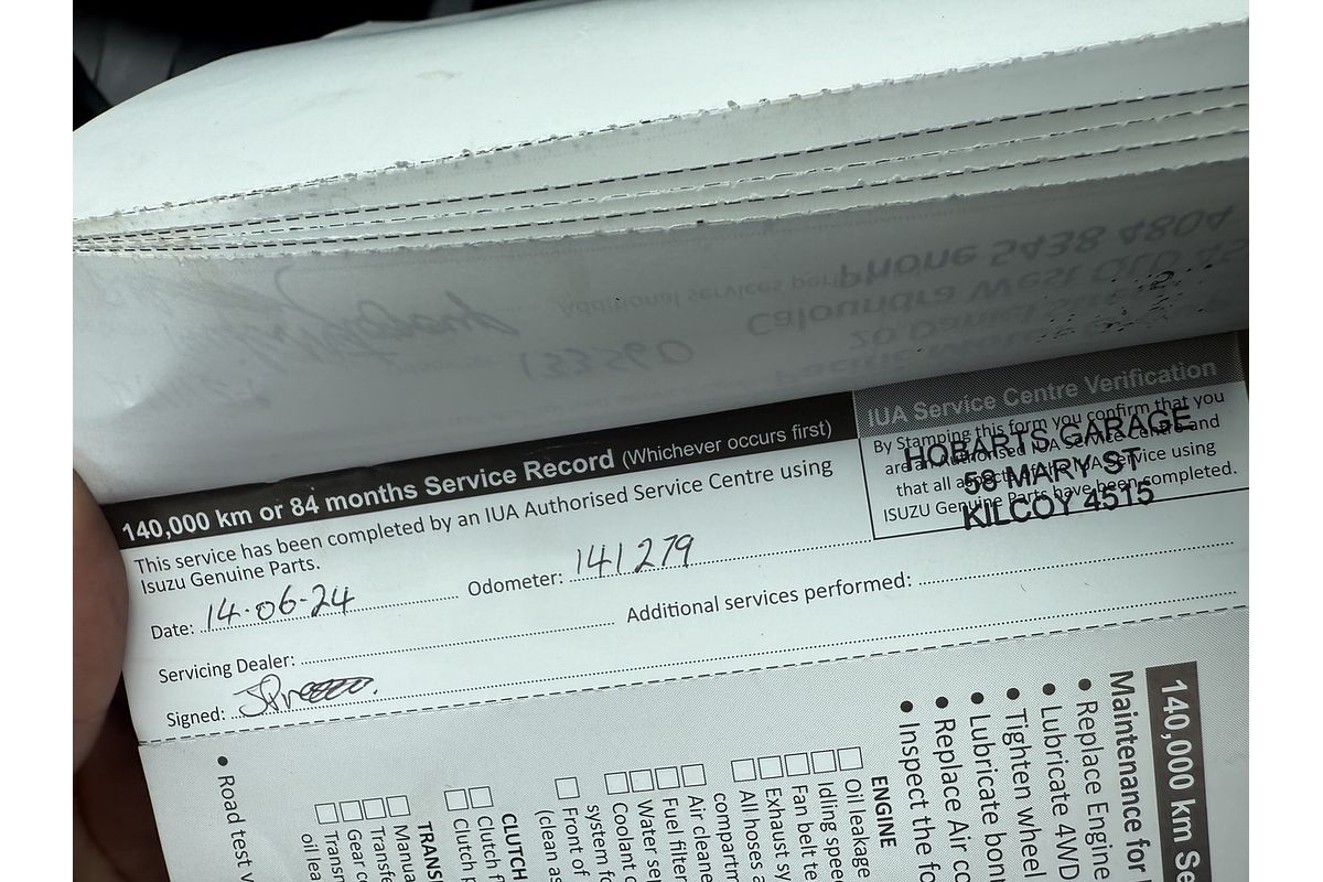 2016 Isuzu D-MAX SX 4X4