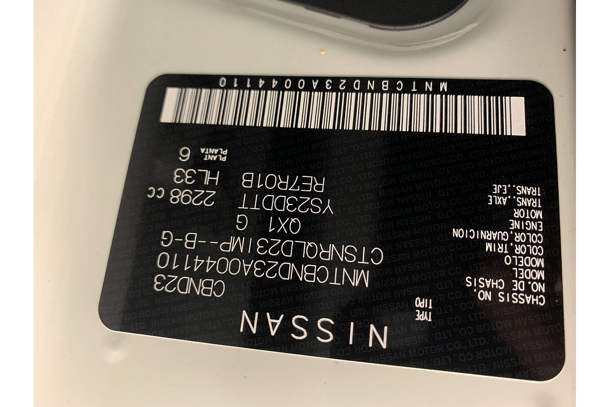 2025 Nissan Navara SL D23 4X4
