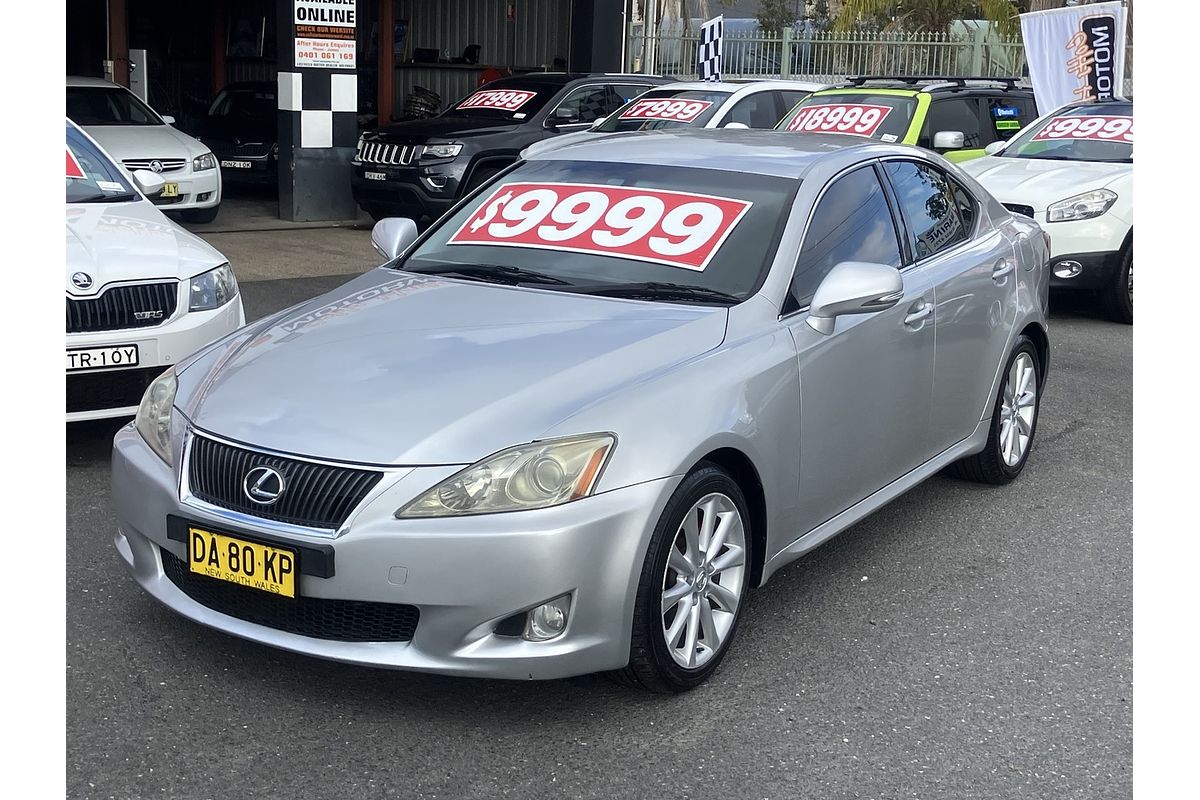 2009 Lexus IS Prestige GSE20R 09 Upgrade