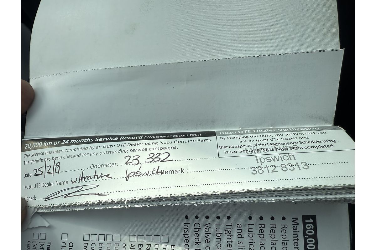 2018 Isuzu D-MAX SX 4X4