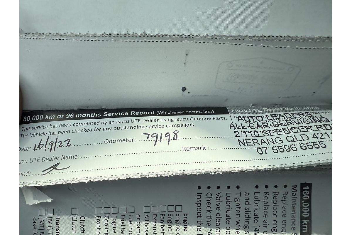 2018 Isuzu D-MAX SX 4X4