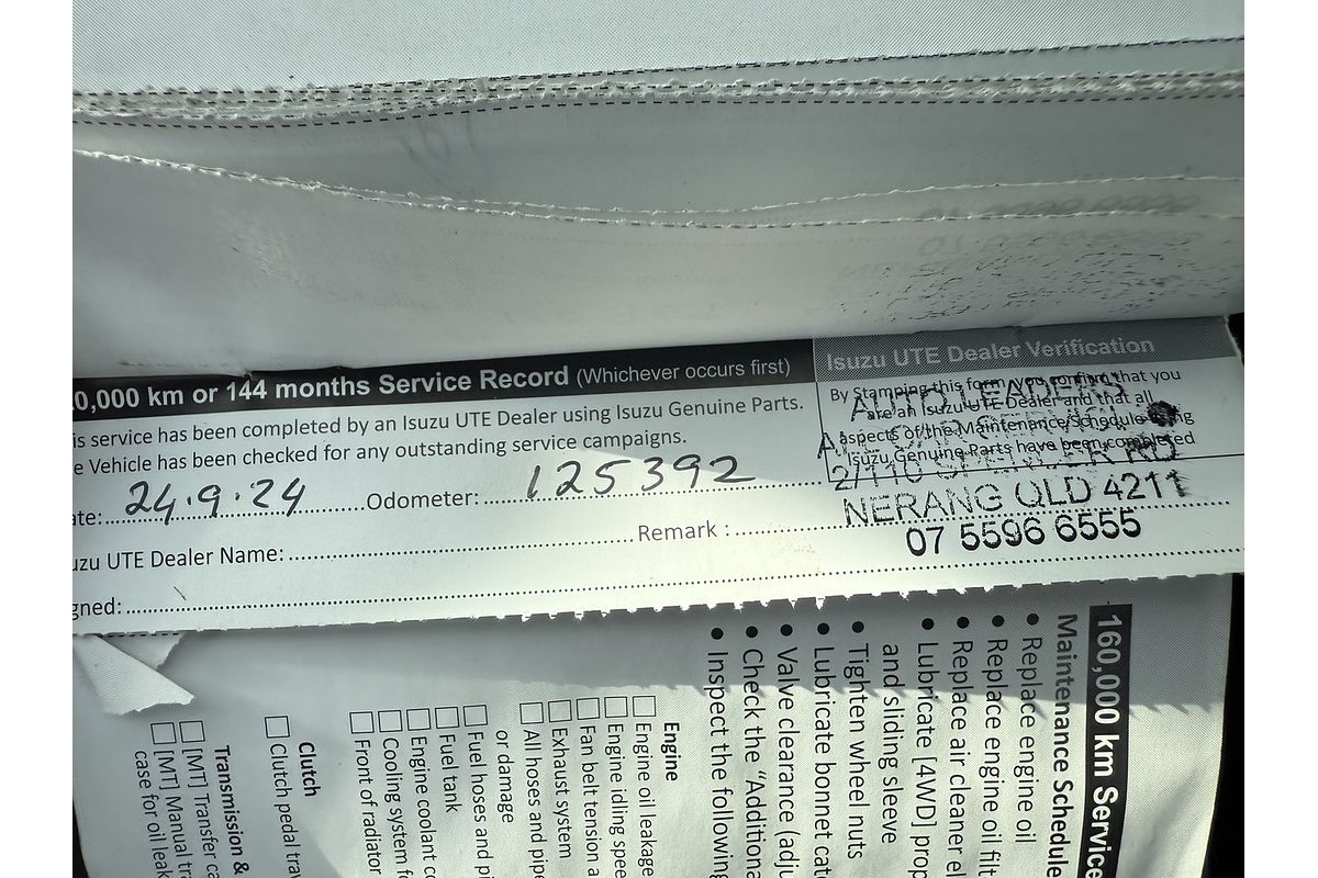 2018 Isuzu D-MAX SX 4X4