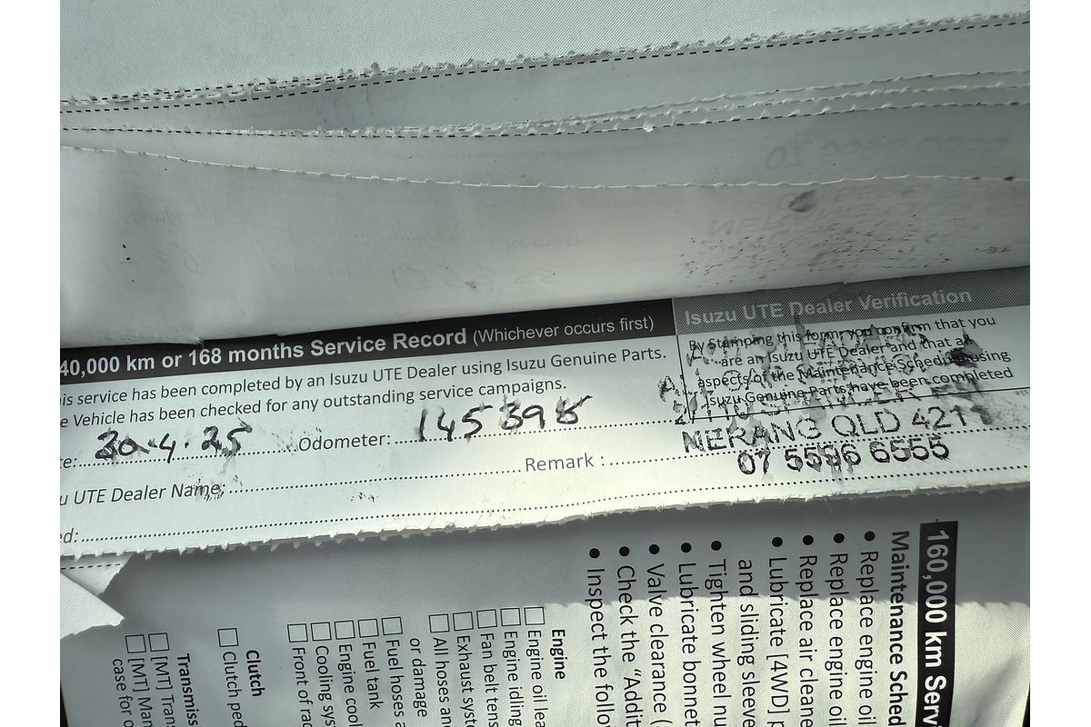 2018 Isuzu D-MAX SX 4X4