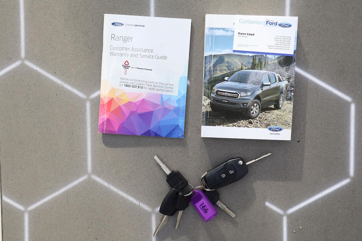 2019 Ford Ranger XL Hi-Rider PX MkIII Rear Wheel Drive 2.2L