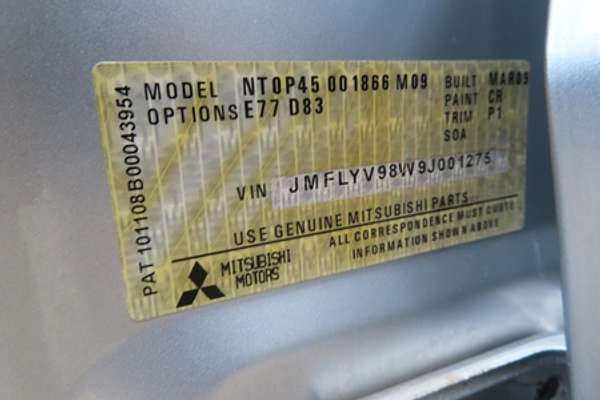 2009 Mitsubishi Pajero GLS NT