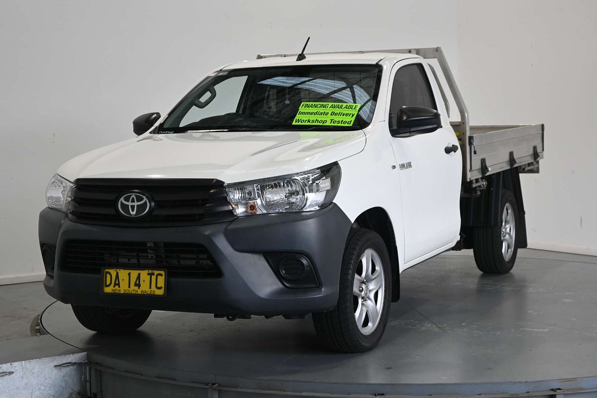 2021 Toyota Hilux Workmate TGN121R Rear Wheel Drive