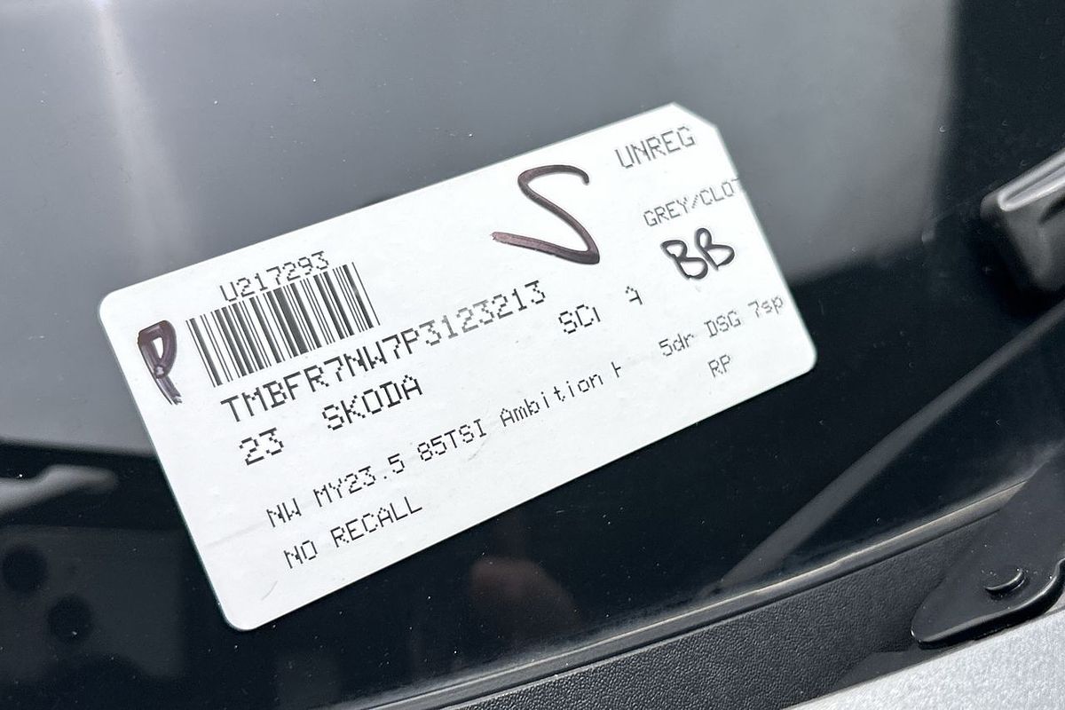 2023 SKODA Scala 85TSI Ambition NW