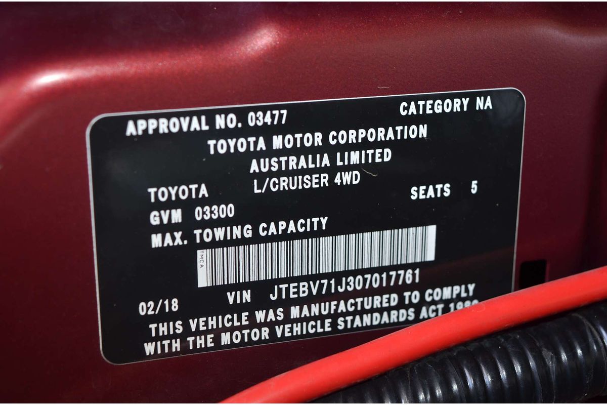 2018 Toyota Landcruiser GXL VDJ79R 4X4