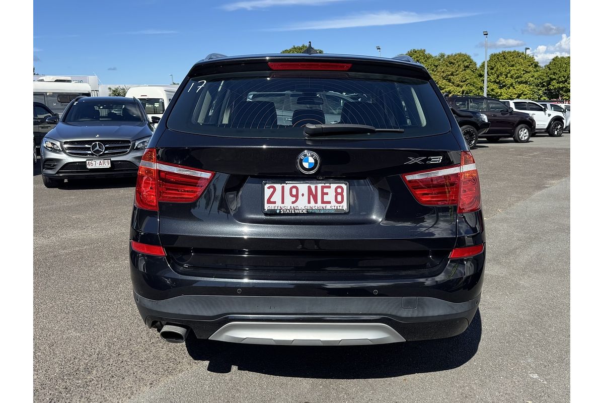 2017 BMW X3 xDrive 20I F25 MY17