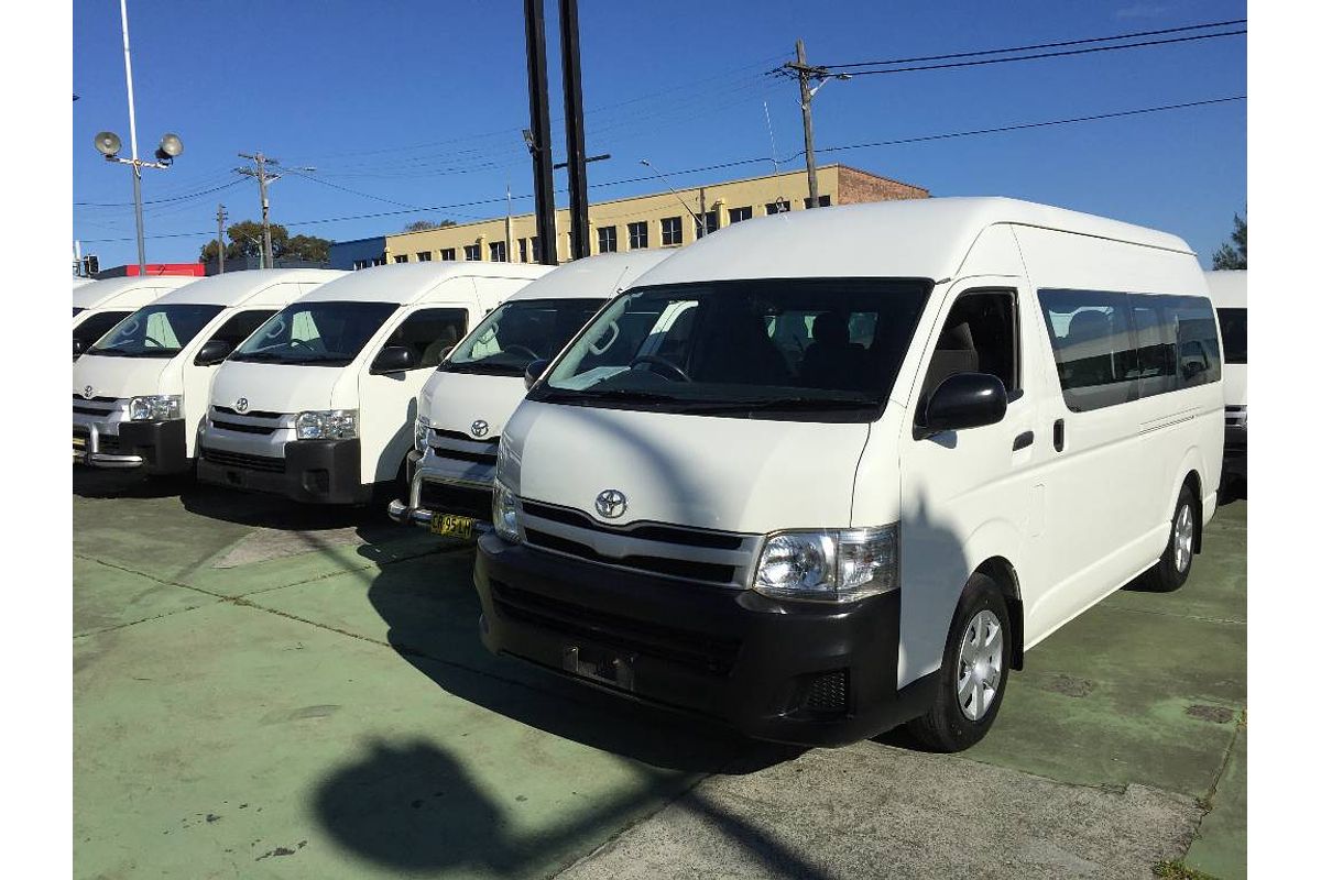 2013 Toyota Hiace COMMUTER KDH223R MY12 UPGRADE