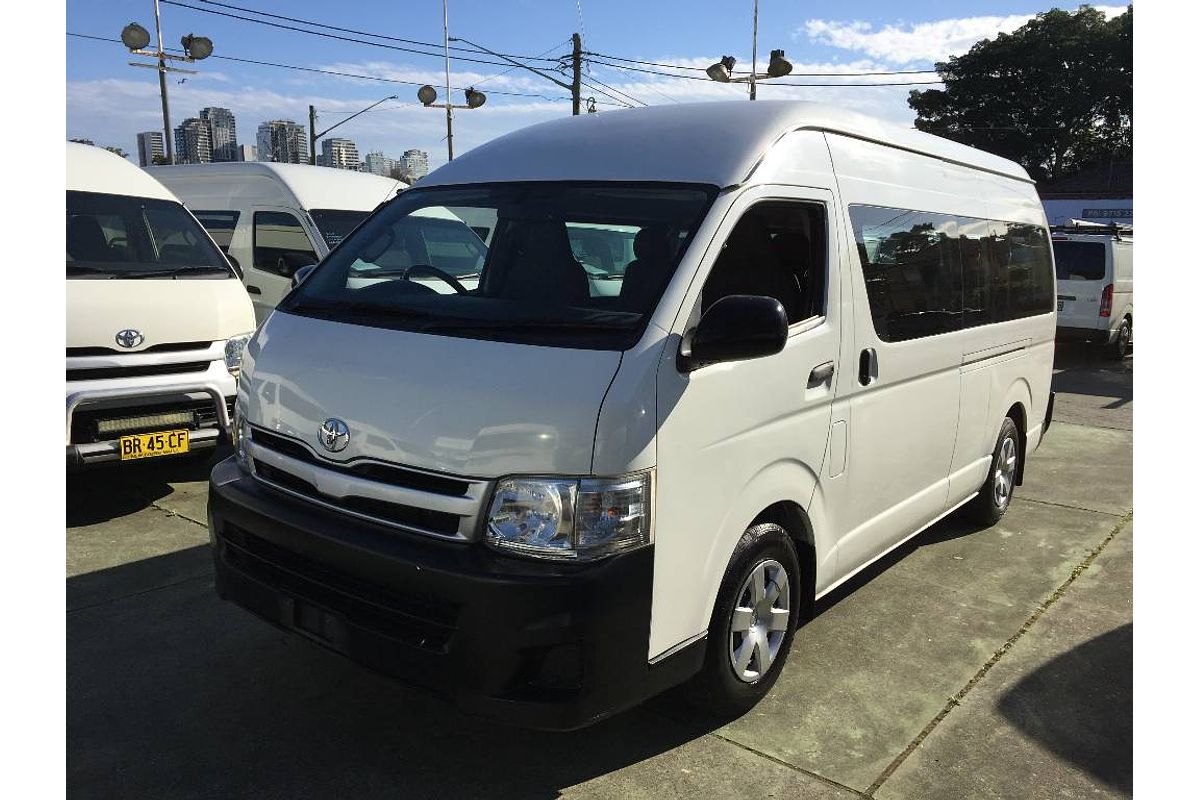 2013 Toyota Hiace COMMUTER KDH223R MY12 UPGRADE