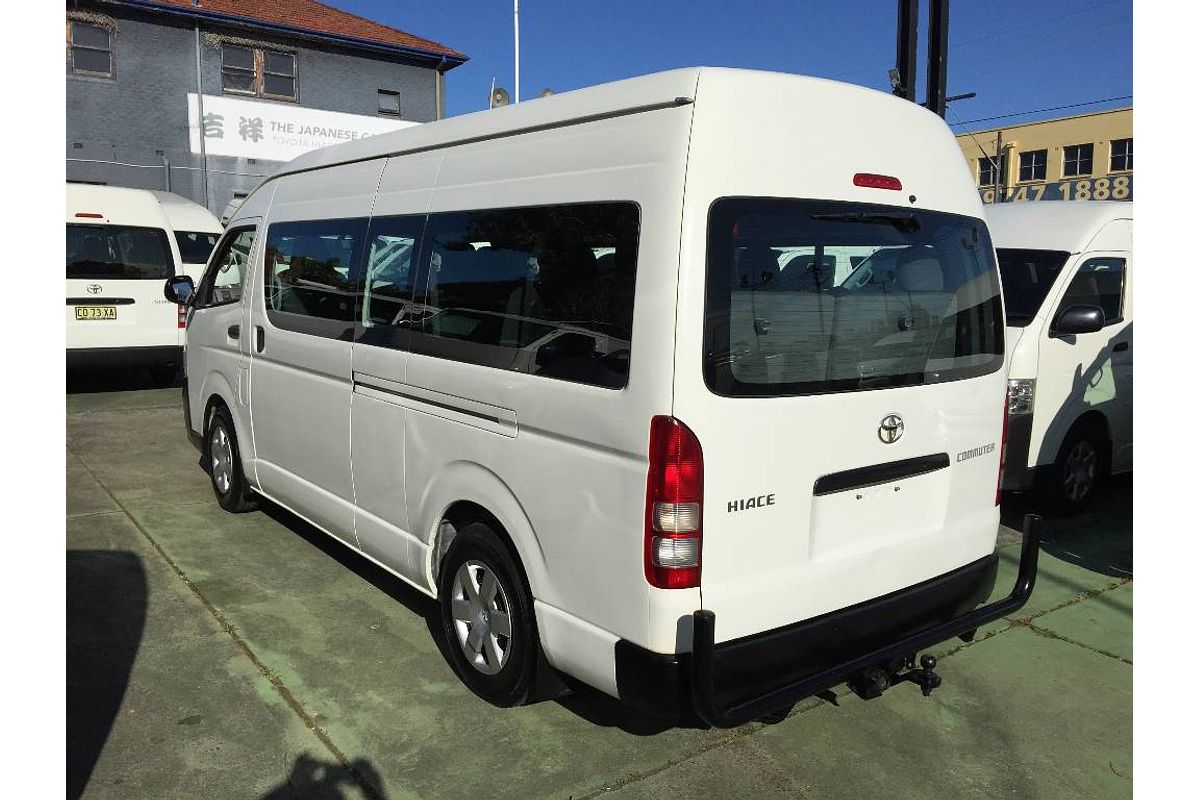 2013 Toyota Hiace COMMUTER KDH223R MY12 UPGRADE