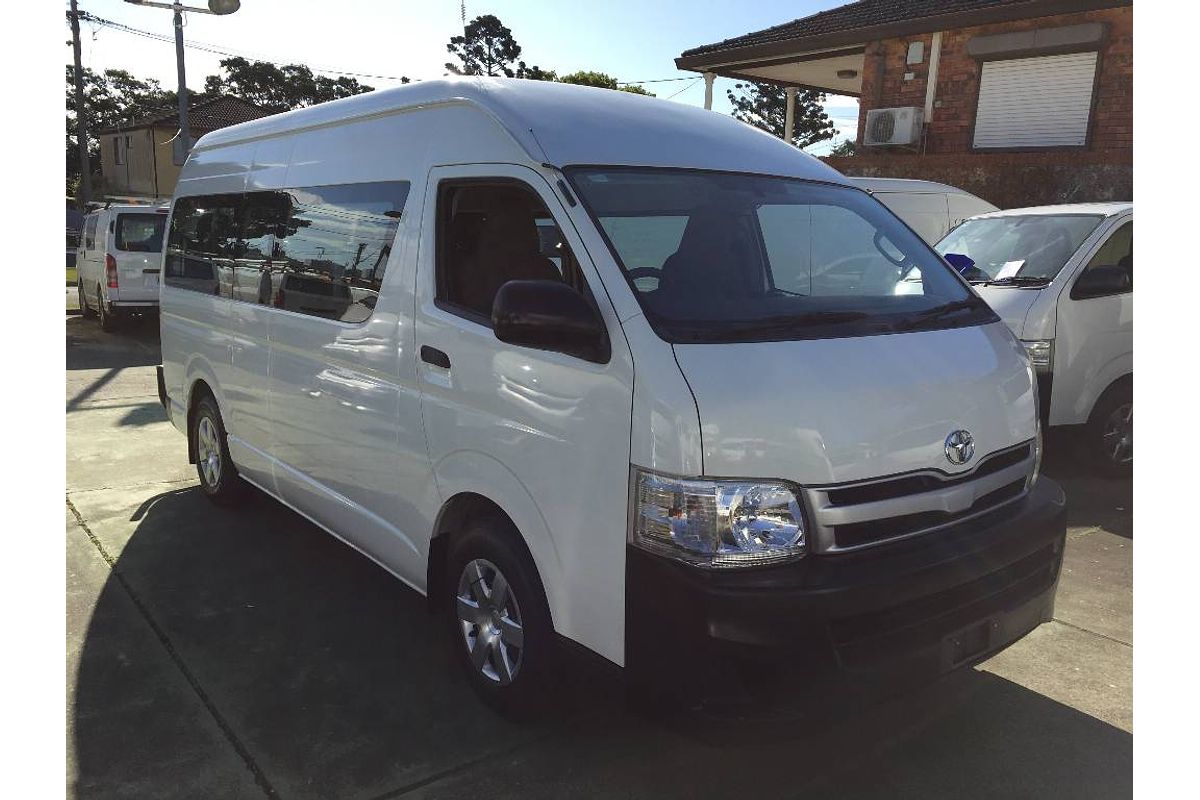 2013 Toyota Hiace COMMUTER KDH223R MY12 UPGRADE