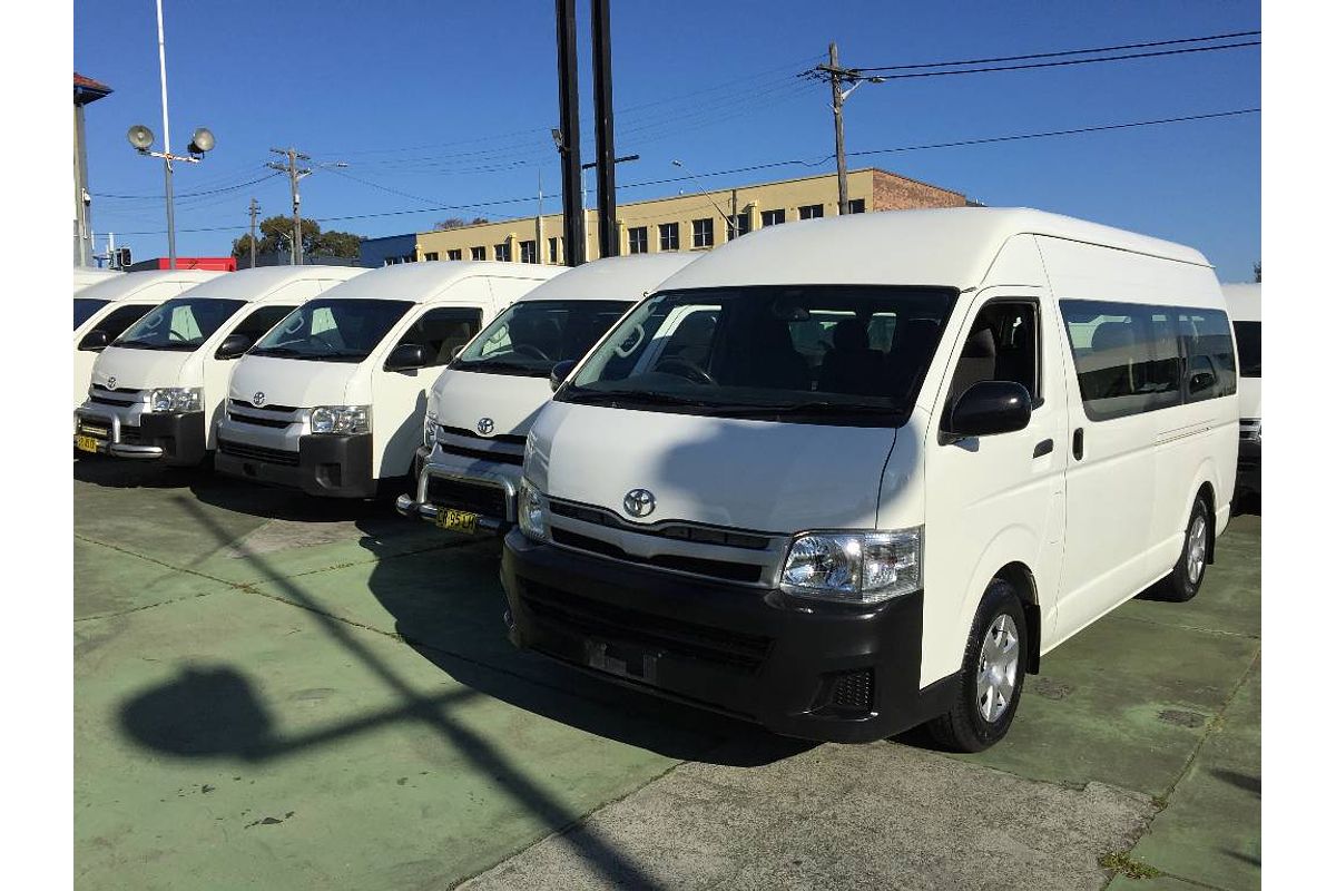 2013 Toyota Hiace COMMUTER KDH223R MY12 UPGRADE
