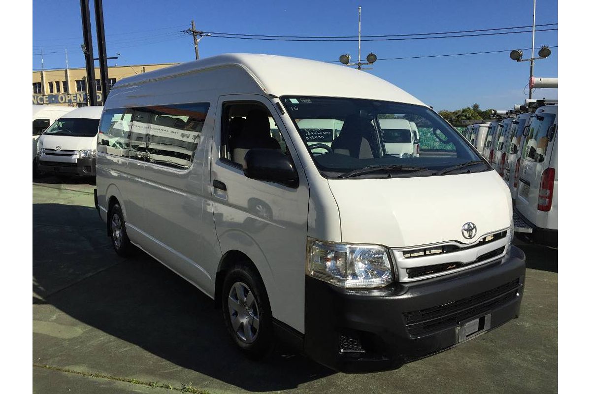 2013 Toyota Hiace COMMUTER KDH223R MY12 UPGRADE