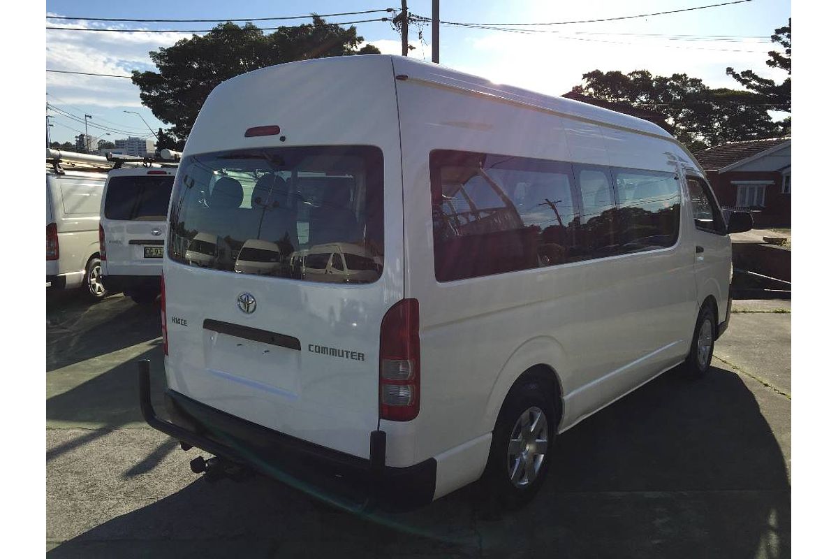 2013 Toyota Hiace COMMUTER KDH223R MY12 UPGRADE
