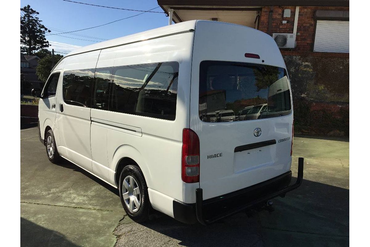 2013 Toyota Hiace COMMUTER KDH223R MY12 UPGRADE