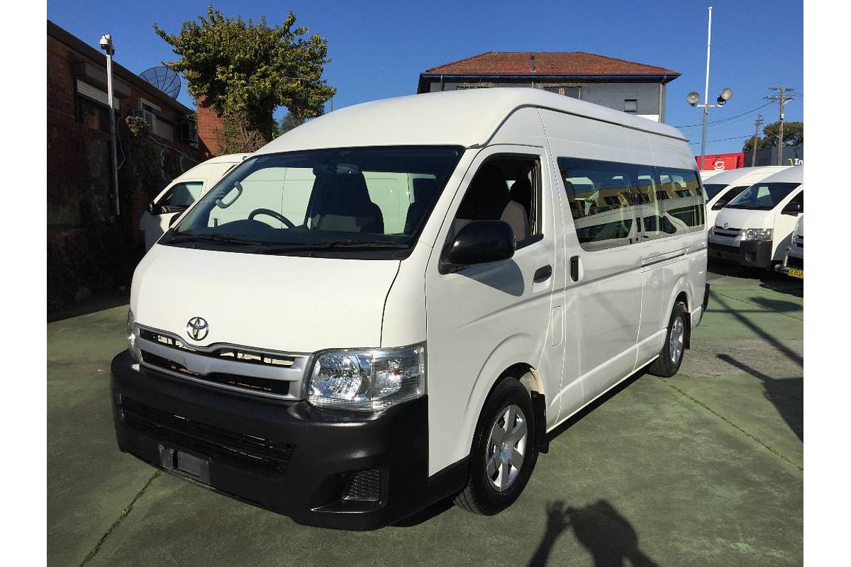 2013 Toyota Hiace COMMUTER KDH223R MY12 UPGRADE
