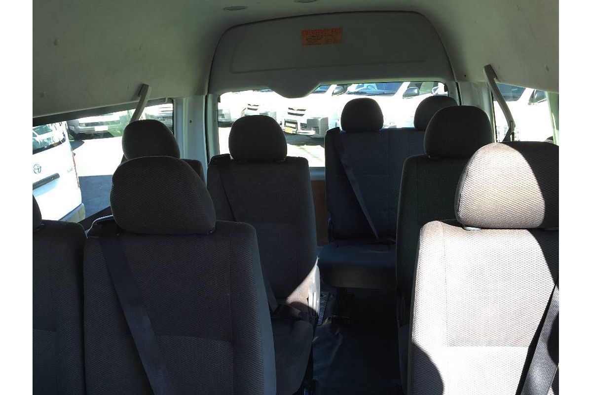 2013 Toyota Hiace COMMUTER KDH223R MY12 UPGRADE