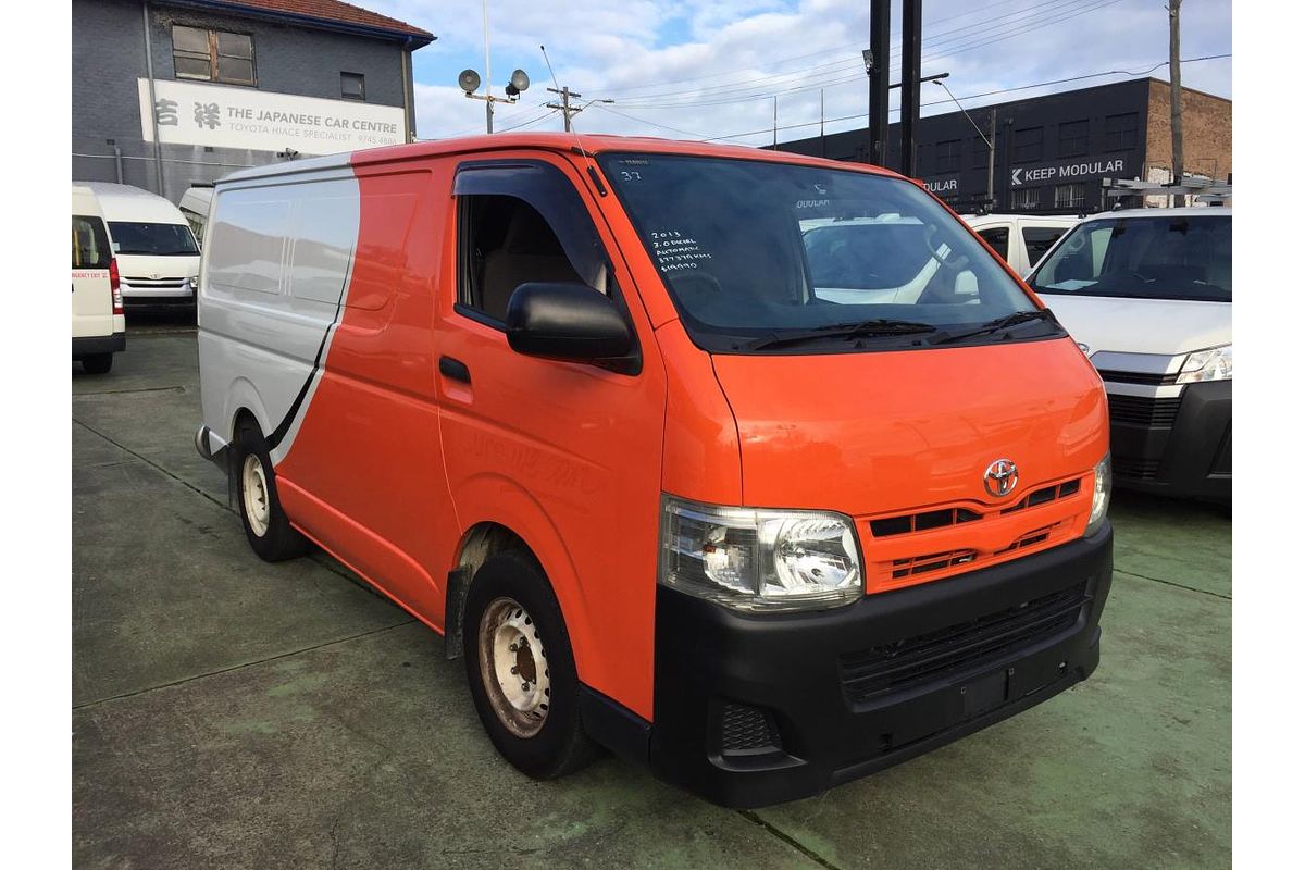 2013 Toyota Hiace LWB KDH201R MY12 UPGRADE