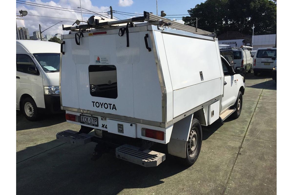 2014 Toyota Hilux SR KUN16R Rear Wheel Drive
