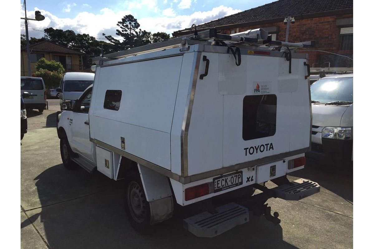 2014 Toyota Hilux SR KUN16R Rear Wheel Drive