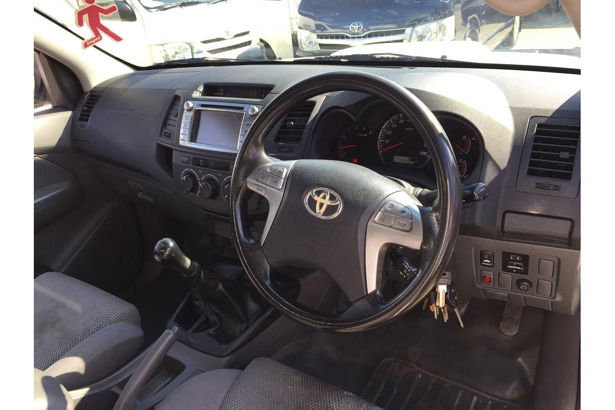 2014 Toyota Hilux SR KUN16R Rear Wheel Drive