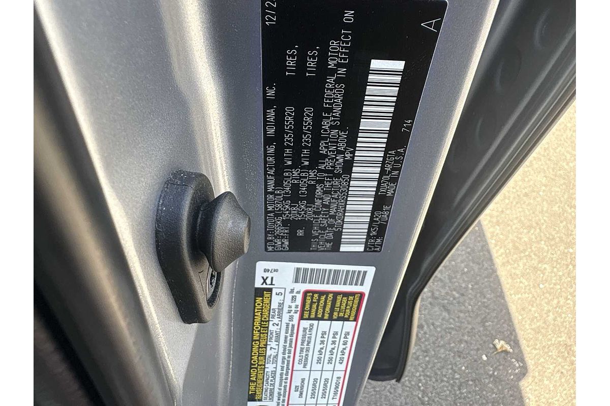 2024 Toyota Highlander Platinum