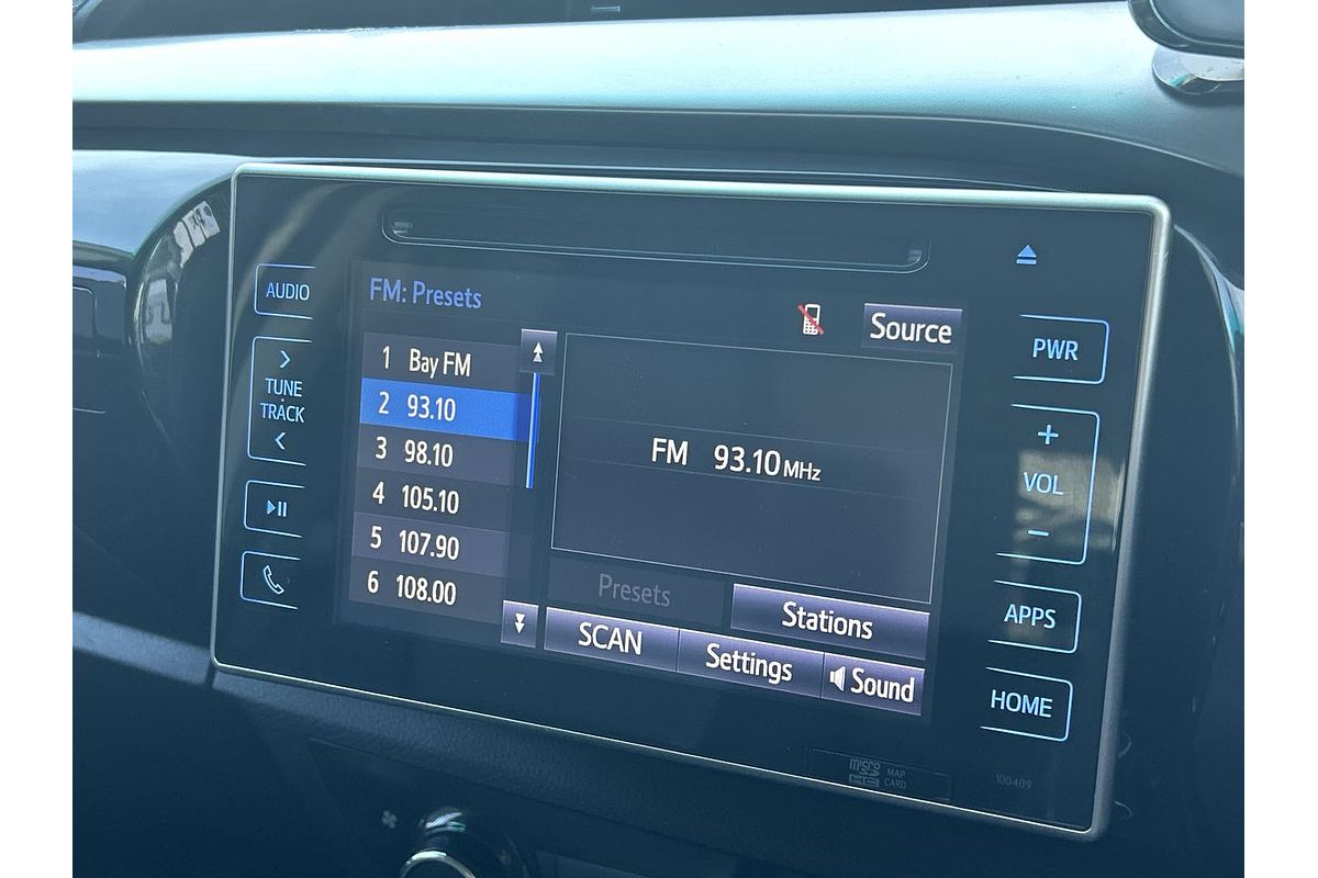 2018 Toyota Hilux SR5 GUN126R 4X4