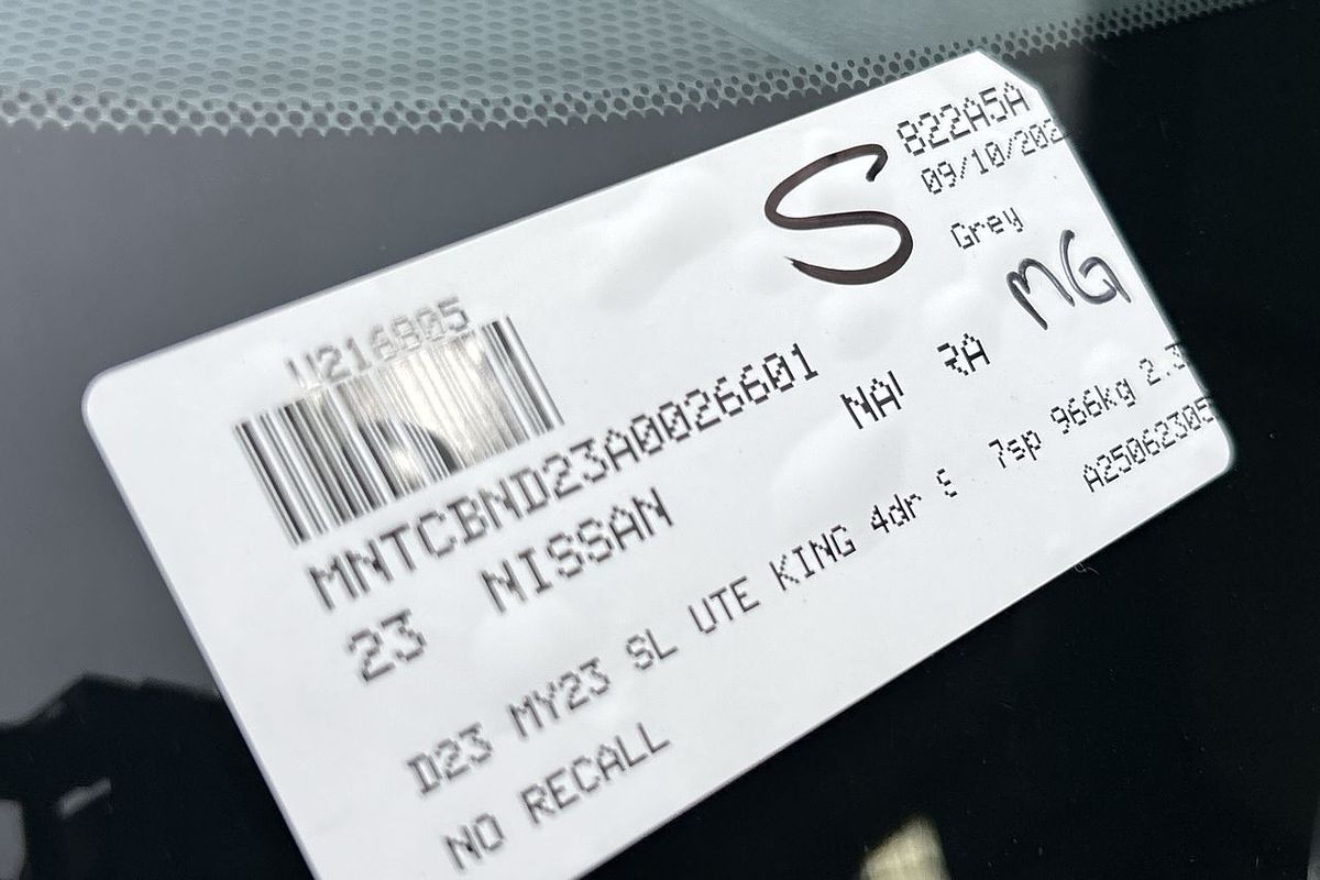 2023 Nissan Navara SL D23 4X4