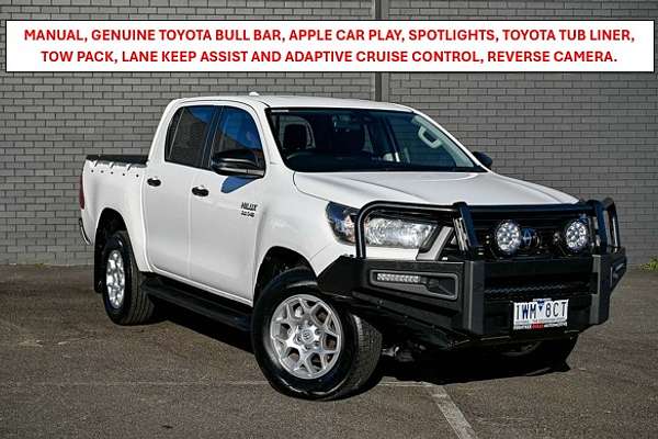 2022 Toyota Hilux SR Hi-Rider GUN136R Rear Wheel Drive