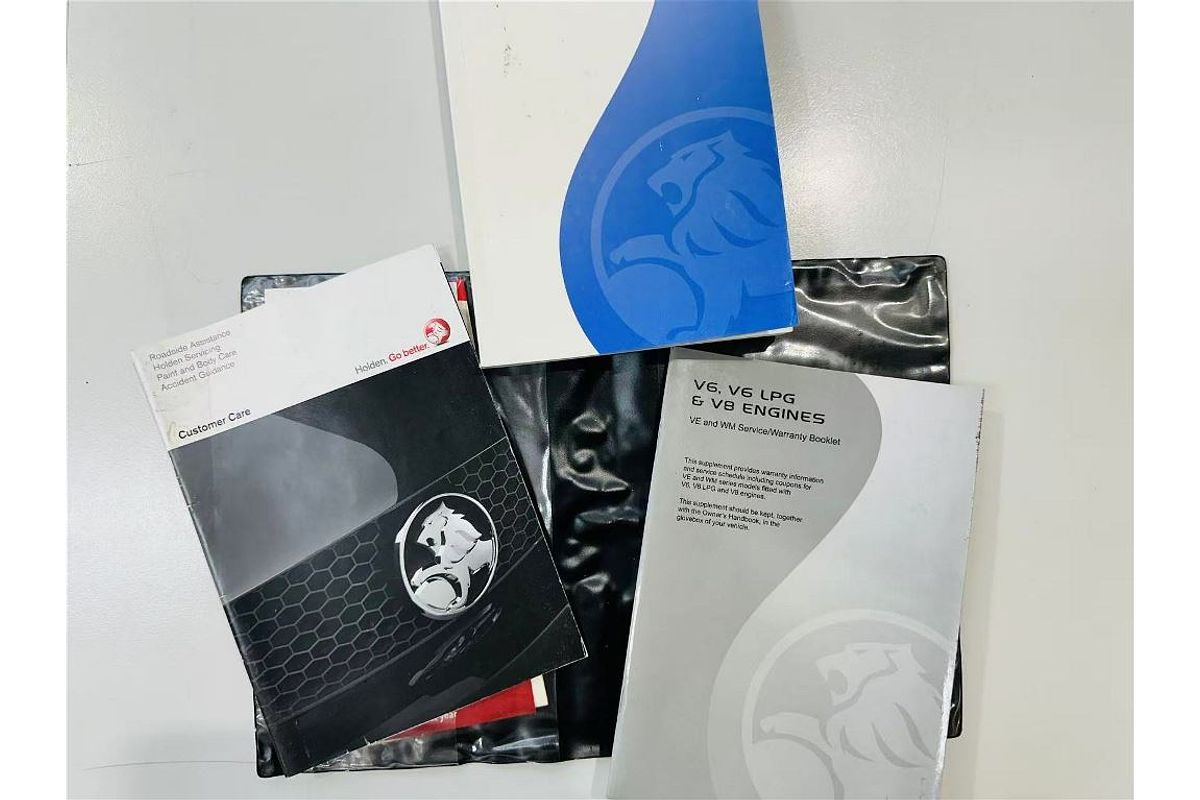 COMMODORE VE MY09.5 SV6 3.6L V6 MULTI POINT F/INJ 6 SP MANUAL UTILITY 