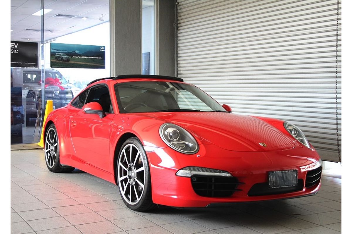 911 997 MY12 CARRERA S 3.8L 6Cyl MULTI POINT F/INJ 7 SP AUTO DUAL CLUTCH 2D COUPE