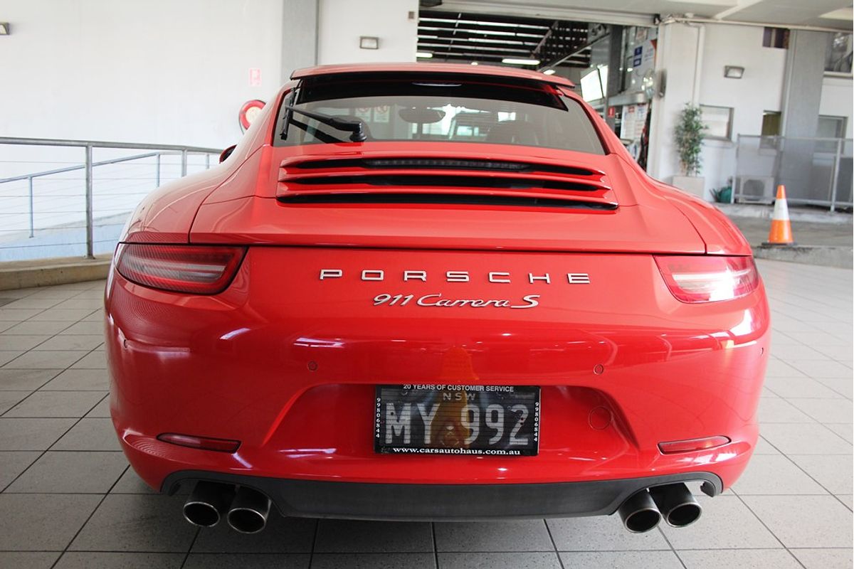911 997 MY12 CARRERA S 3.8L 6Cyl MULTI POINT F/INJ 7 SP AUTO DUAL CLUTCH 2D COUPE