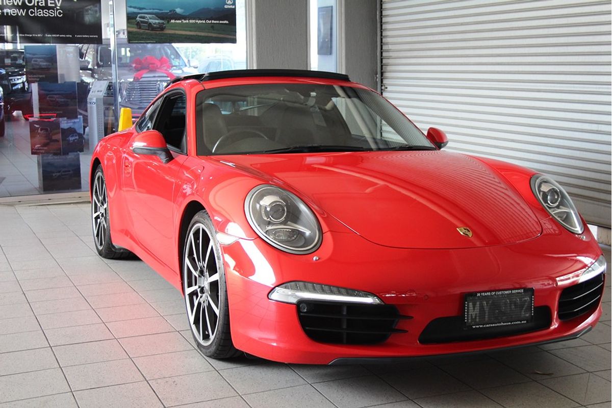 911 997 MY12 CARRERA S 3.8L 6Cyl MULTI POINT F/INJ 7 SP AUTO DUAL CLUTCH 2D COUPE