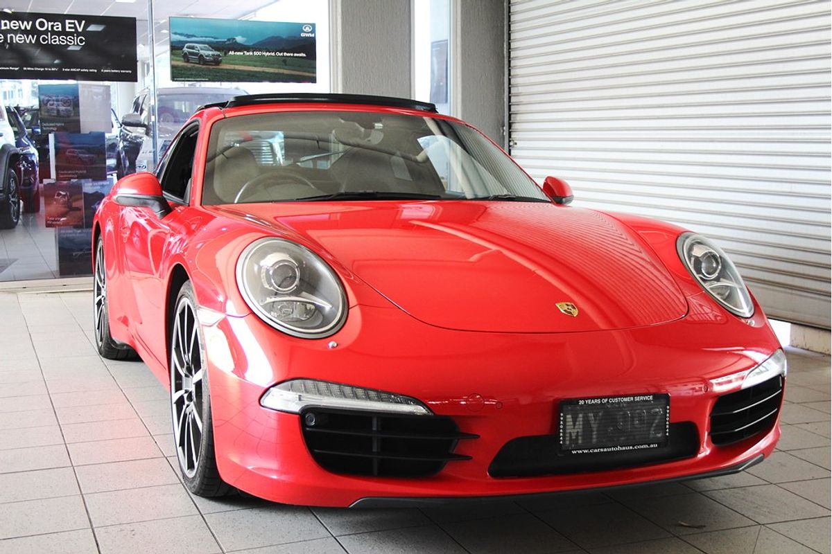 911 997 MY12 CARRERA S 3.8L 6Cyl MULTI POINT F/INJ 7 SP AUTO DUAL CLUTCH 2D COUPE