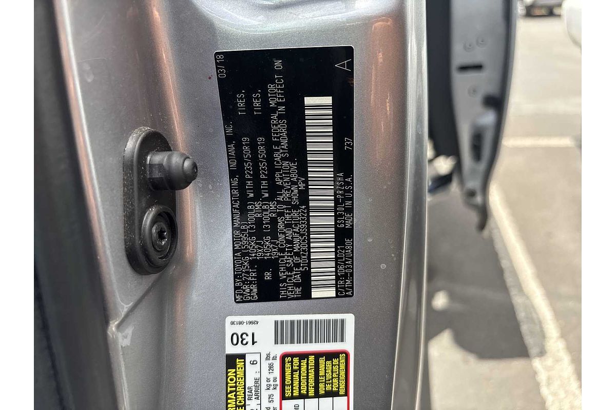 2018 Toyota SIENNA SE Premium