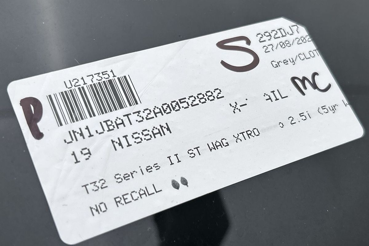 2019 Nissan X-TRAIL ST T32 Series II