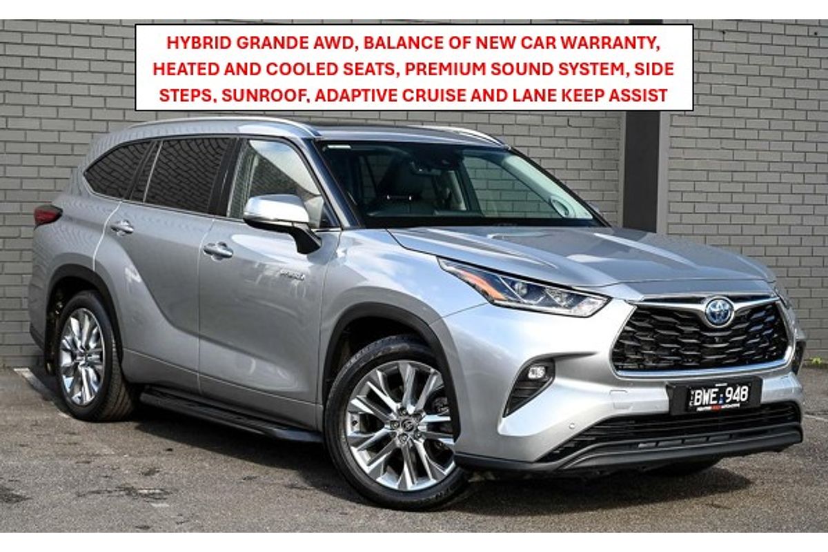 2022 Toyota Kluger Grande AXUH78R