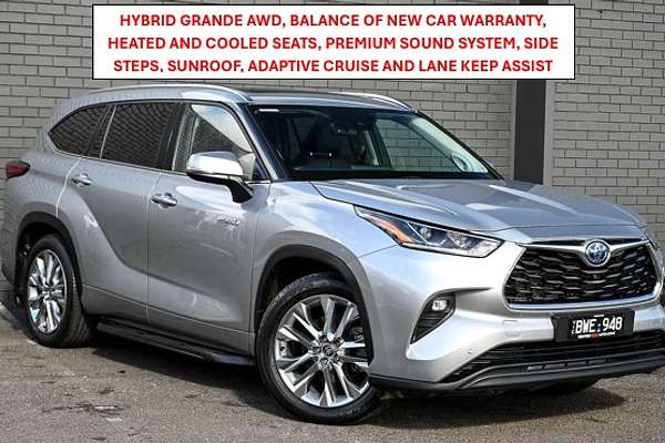 2022 Toyota Kluger Grande AXUH78R