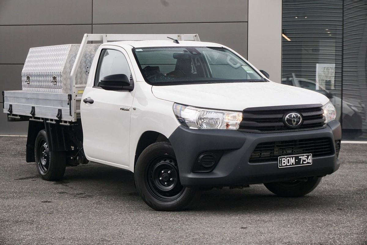 2021 Toyota Hilux Workmate TGN121R Rear Wheel Drive