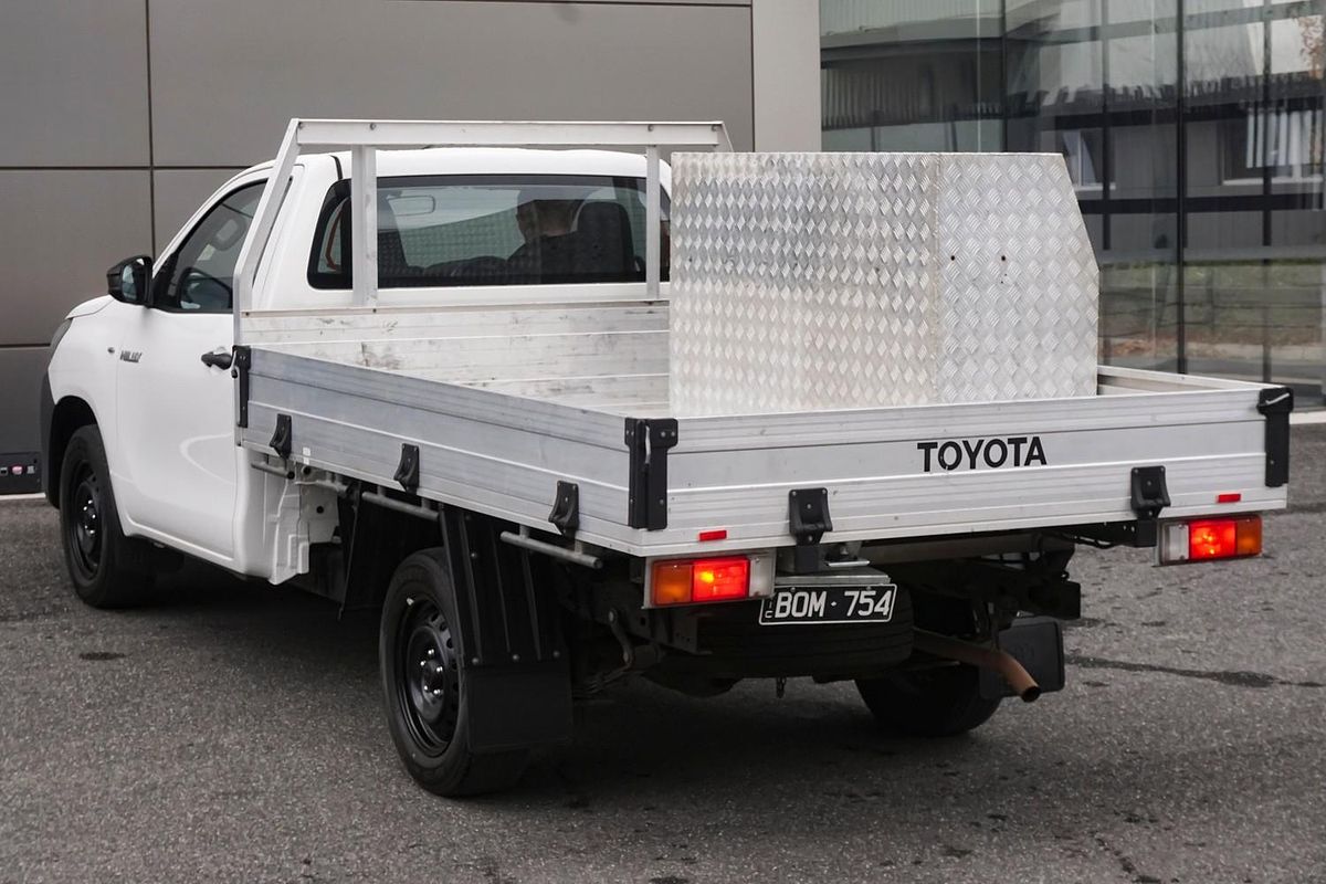 2021 Toyota Hilux Workmate TGN121R Rear Wheel Drive