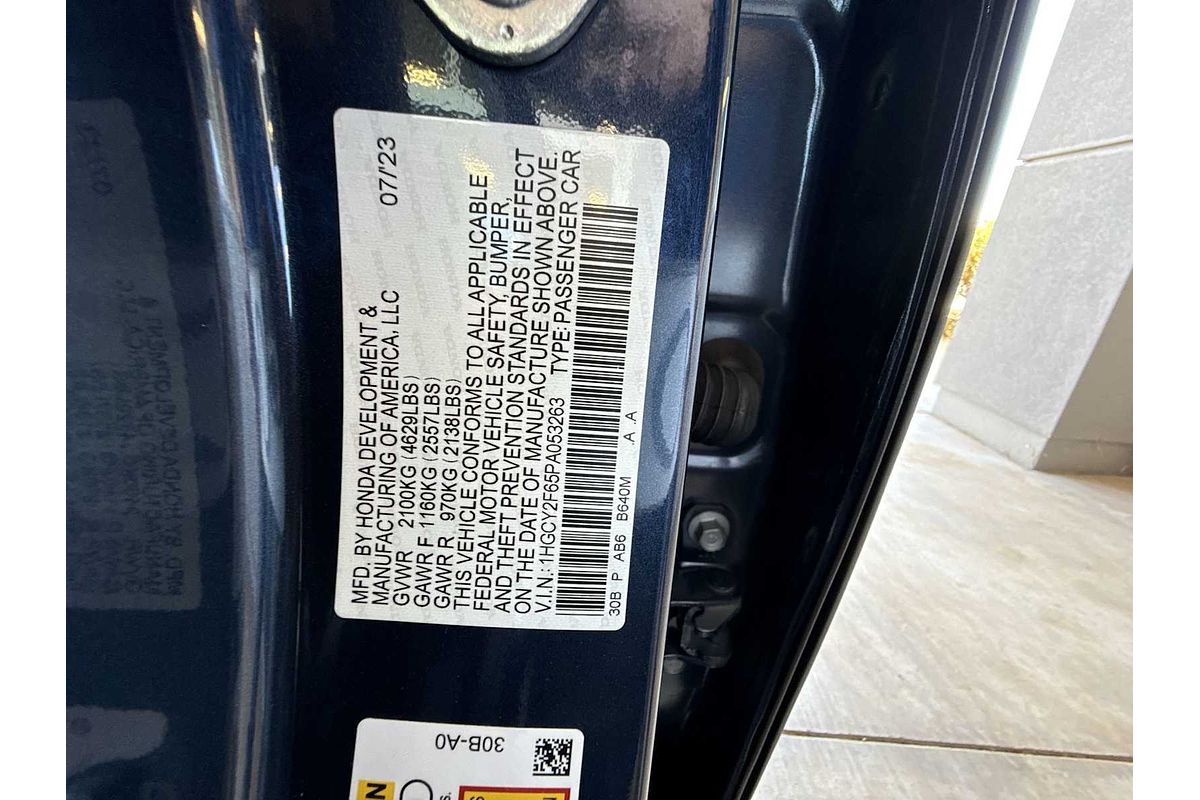 2023 Honda Accord EX-L