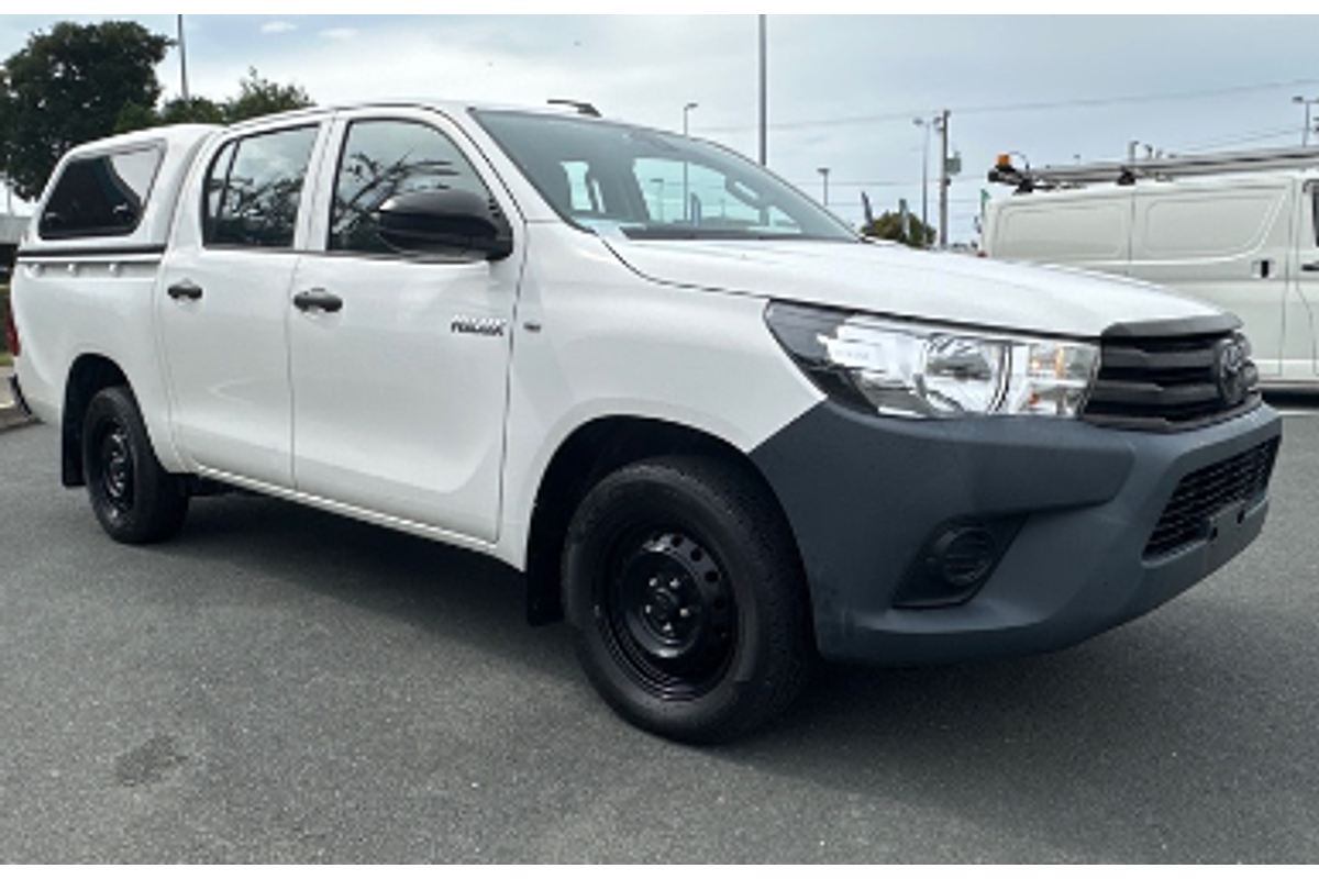 2021 Toyota Hilux Workmate TGN121R Rear Wheel Drive