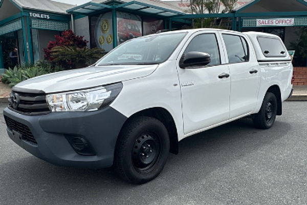 2021 Toyota Hilux Workmate TGN121R Rear Wheel Drive