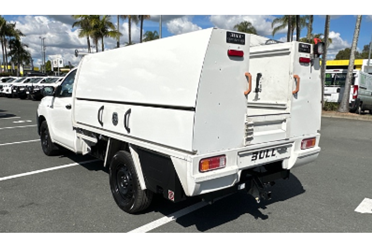 2019 Toyota Hilux Workmate TGN121R Rear Wheel Drive